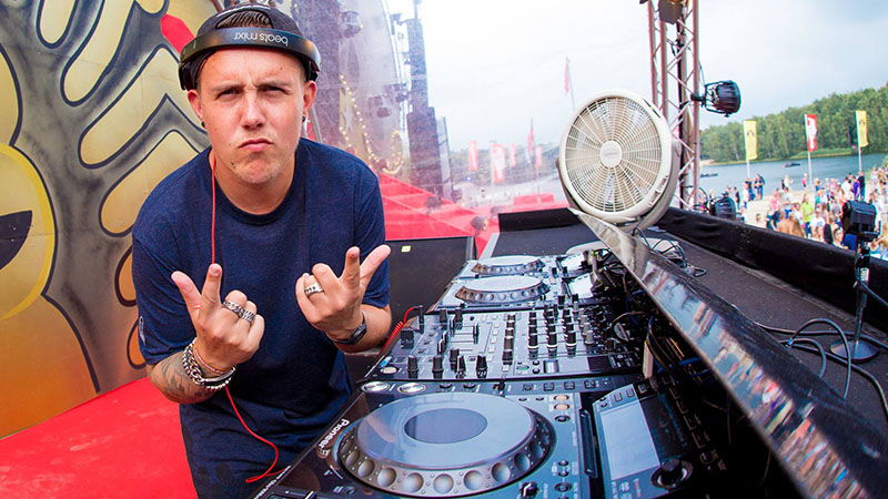 veel dj's gezien